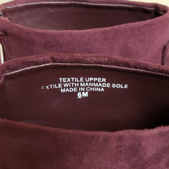 BRAND NEW Loft Bordeaux Booties Size 6 - Picture 6 of 8